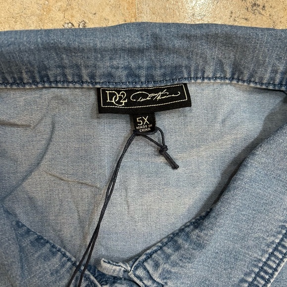 DG2 BY DIANE GILMAN SOFTSHELL ELONGATED SHACKET - Picture 2 of 10